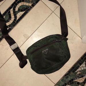 PRADA authentic and rare messenger/fanny pack bag